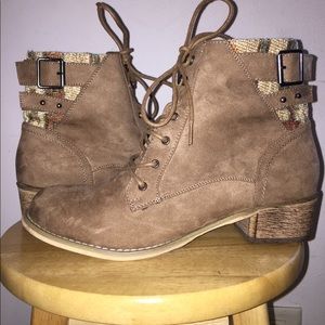 Brand New Brown Booties